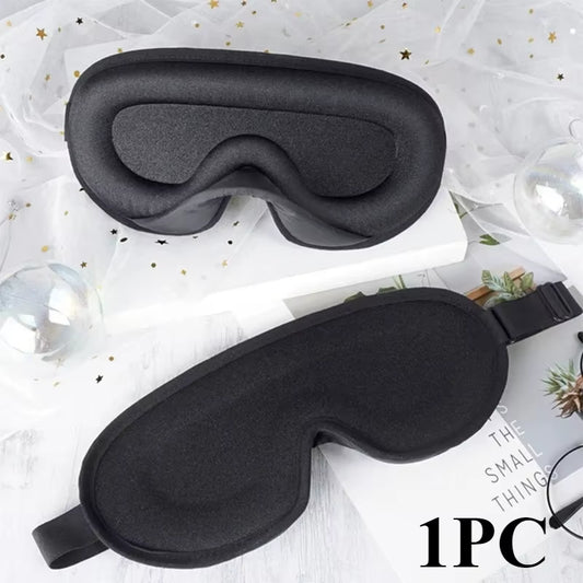 3D Sleeping Mask Memory Foam Block Out Light Sleep Mask Eye Shade Blindfold for Eye Sleep Masker Sleeping Aid Face Mask Eyepatch