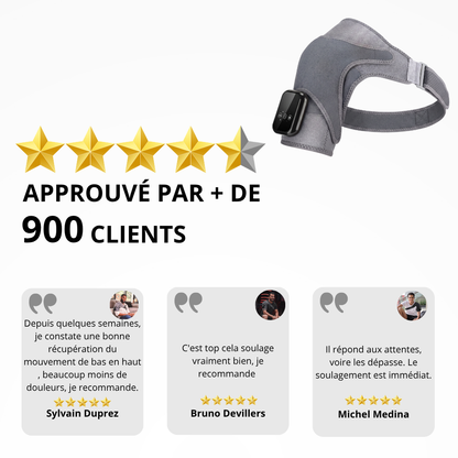 Masseur d'épaule chauffant et vibrant