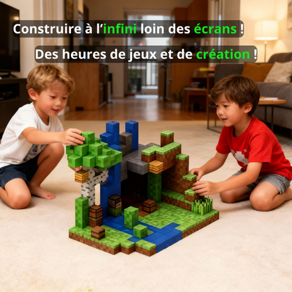 Blocs Magnétiques - Redécouvrir le vrai jeu, loin des pixels ! 🌟👾