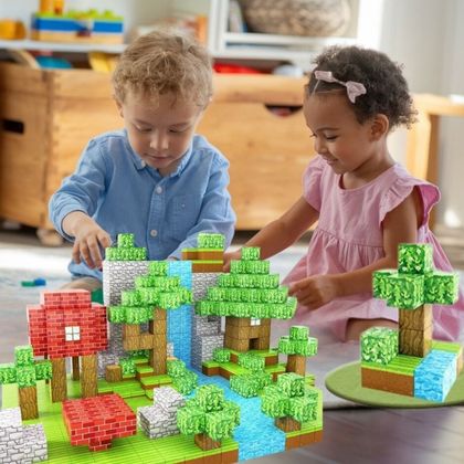 Blocs Magnétiques - Redécouvrir le vrai jeu, loin des pixels ! 🌟👾