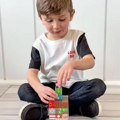 Blocs Magnétiques - Redécouvrir le vrai jeu, loin des pixels ! 🌟👾