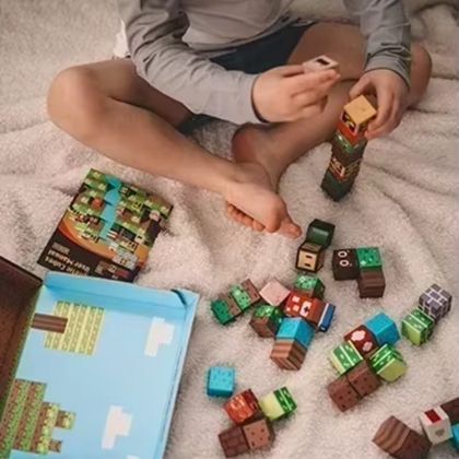 Blocs Magnétiques - Redécouvrir le vrai jeu, loin des pixels ! 🌟👾