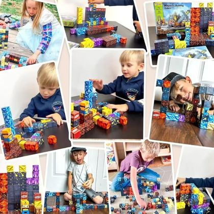 Blocs Magnétiques - Redécouvrir le vrai jeu, loin des pixels ! 🌟👾