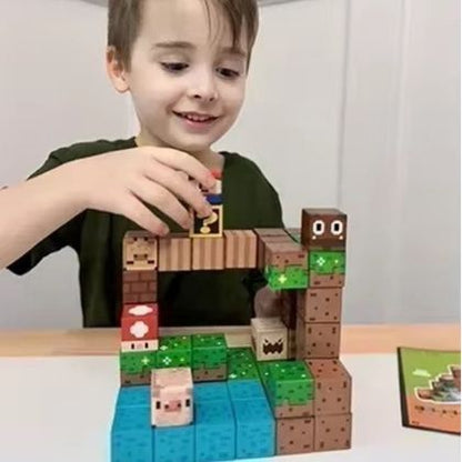 Blocs Magnétiques - Redécouvrir le vrai jeu, loin des pixels ! 🌟👾
