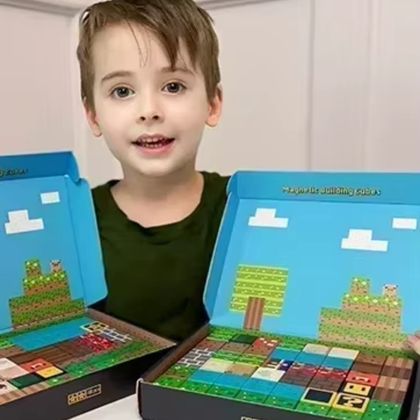 Blocs Magnétiques - Redécouvrir le vrai jeu, loin des pixels ! 🌟👾