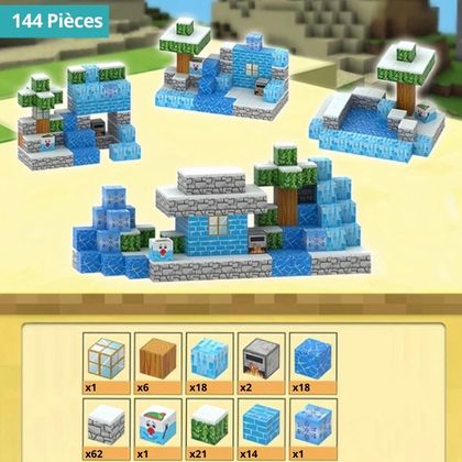 Blocs Magnétiques - Redécouvrir le vrai jeu, loin des pixels ! 🌟👾