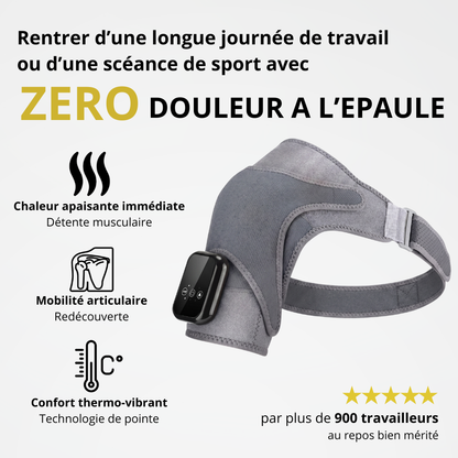 Masseur d'épaule chauffant et vibrant