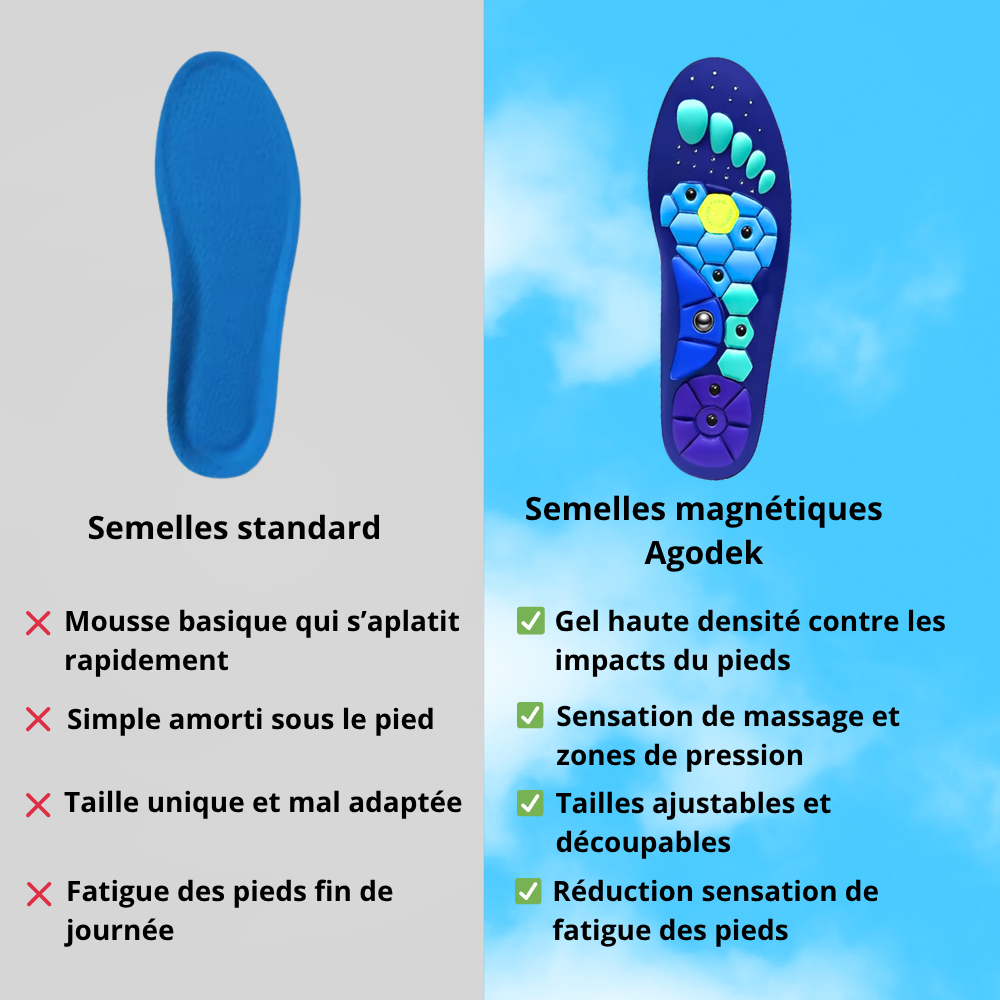 Semelles Magnétiques Agodek